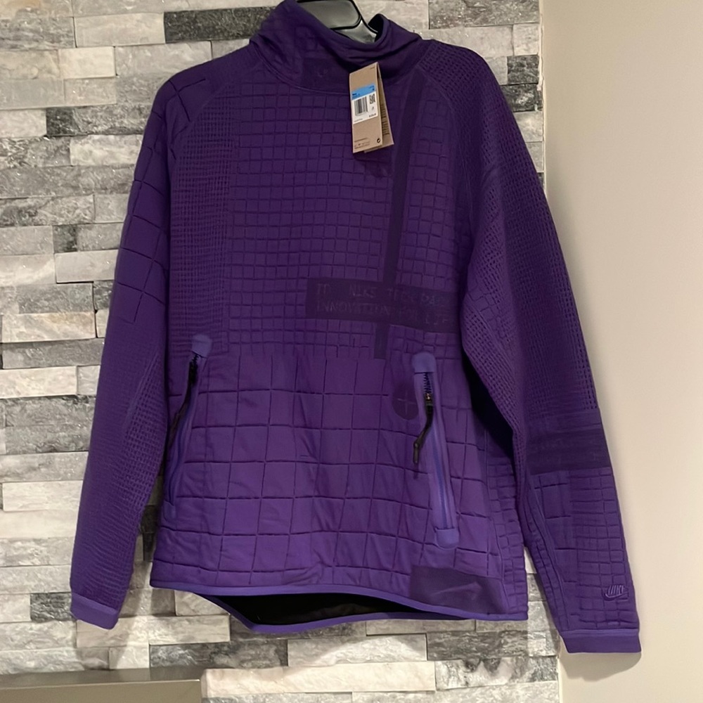 Nike Tech Pack Men’s Purple Hoodie Size: Medium $150 NWT